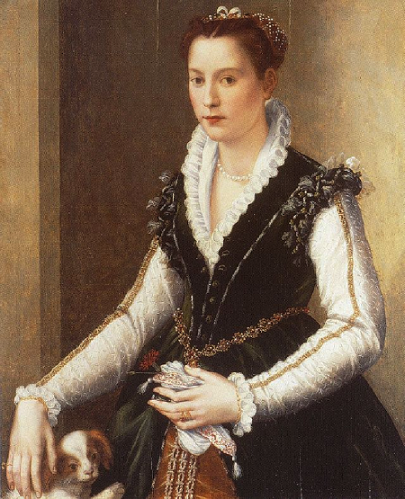 Isabelle Romola de Mdicis - par Alessandro Allori dbut 1560